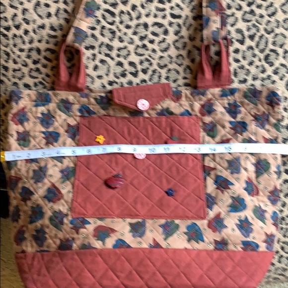 Hand sewn better than Vera Bradley cat Tote NWOT - Picture 5 of 8